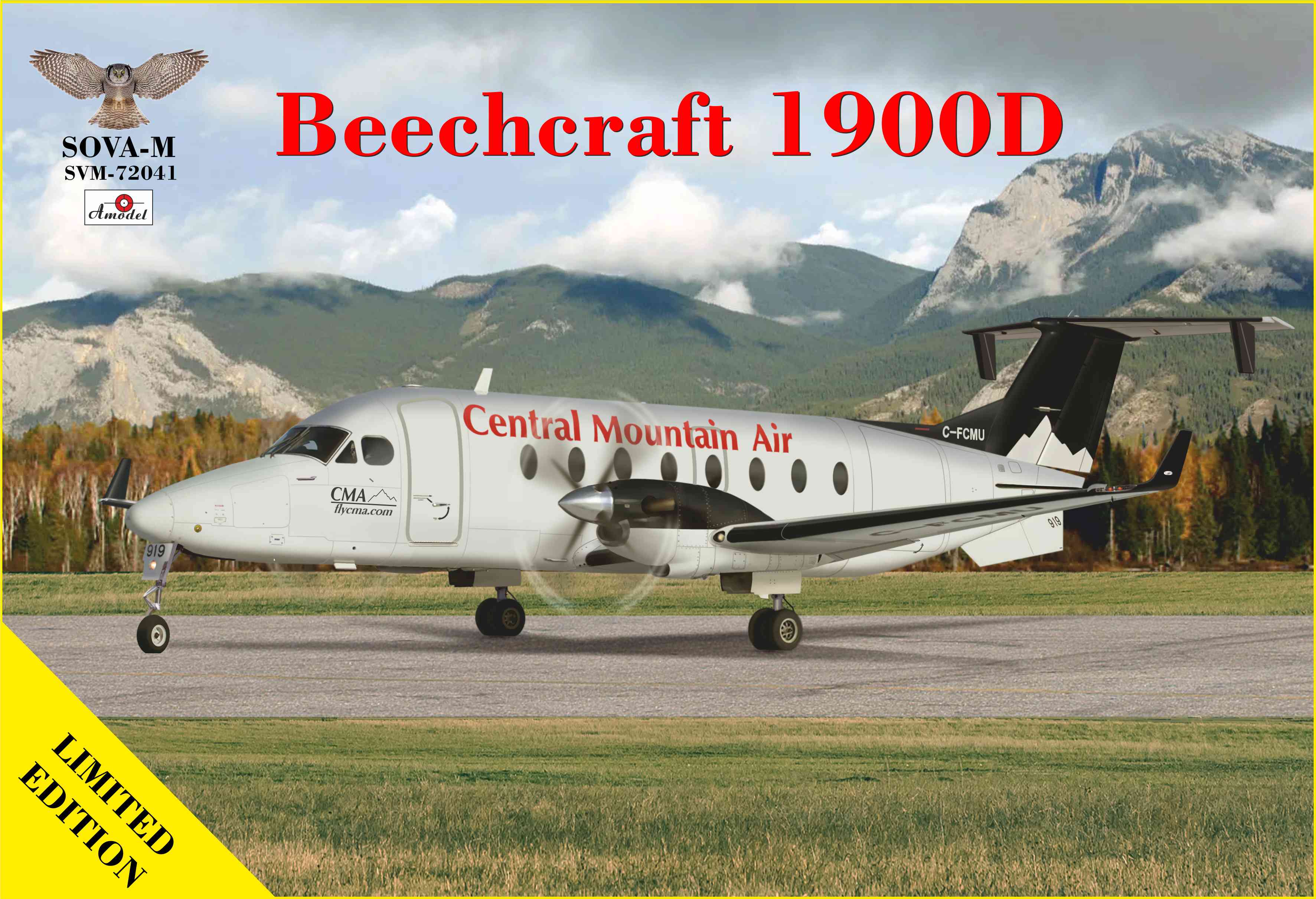 Beechcraft 1900D (C-FCMU) - ModelSvit official web-shop