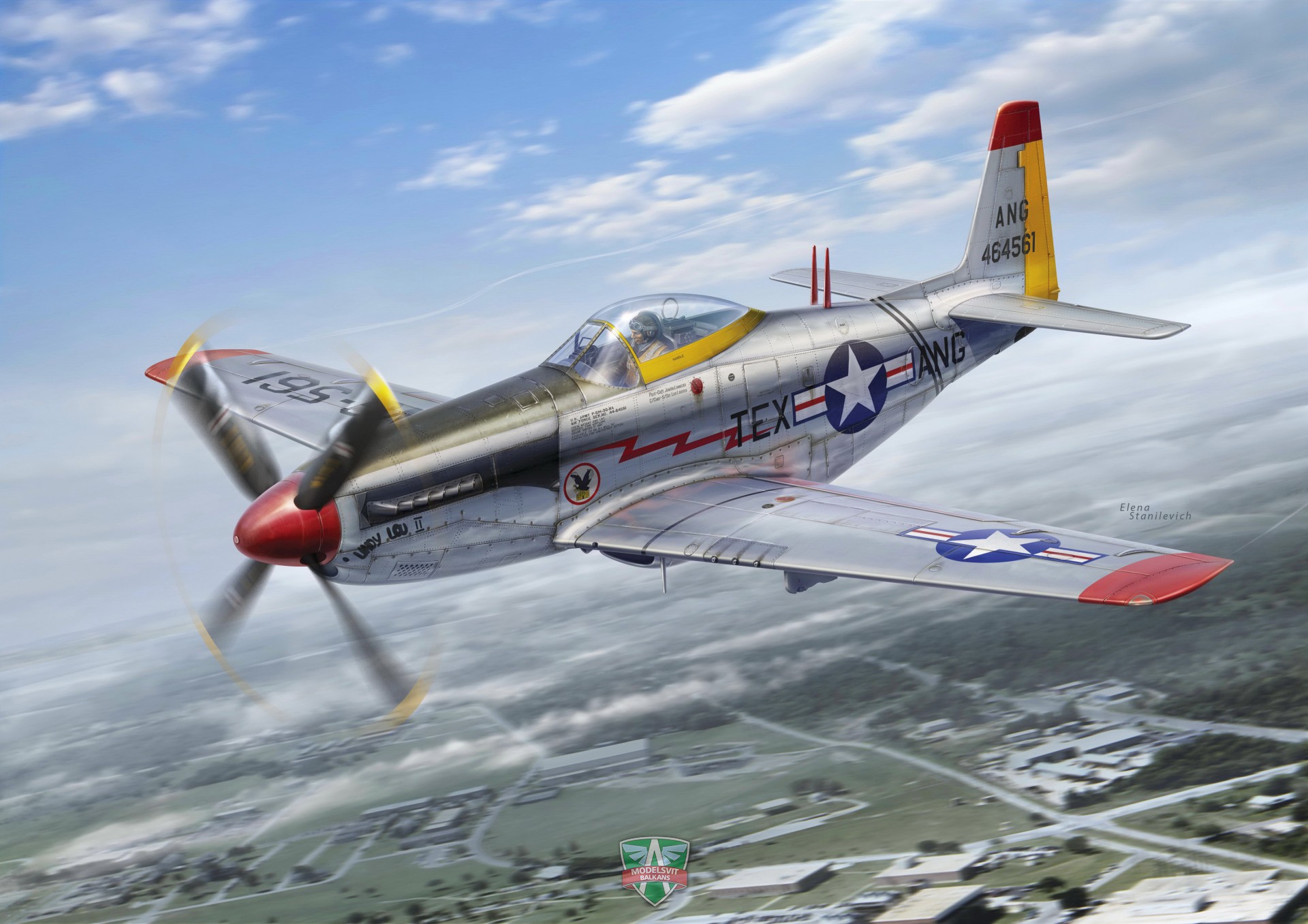 P 51h Mustang Modelsvit Official Web Shop