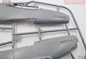 Scale model  P-51H Mustang
