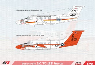Scale model  UC/TC-12B "Huron" (U.S. NAVY/ U.S. Marine Corp.)
