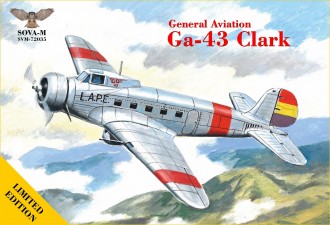 Макети  GA-43 "Clark" airliner (in L.A.P.E. service)