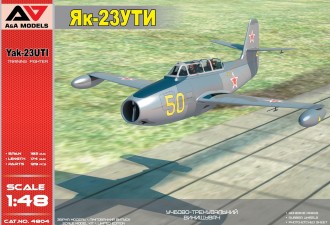 Scale model  Yak-23 UTI Military trainer