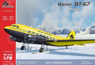 Scale model  Basler BT-67 POLAR (with ski)