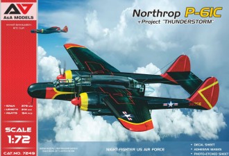 Scale model  P-61C "Black widow"(Thunderstorm project)