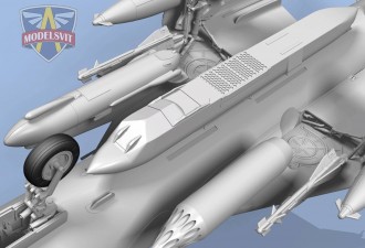 Scale model  Su-17M3R Reconnaissance fighter-bomber 