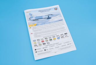 Scale model  Mirage 2000-5F jet fighter (in ZSU service)