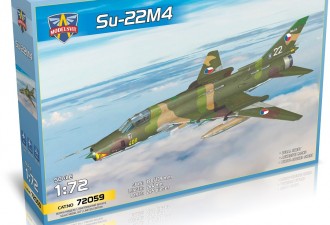 Scale model  Su-22M4 ("Fitter-K") Soviet fighter-bomber