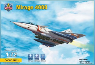 Scale model  Mirage 4000 (upgraded version)