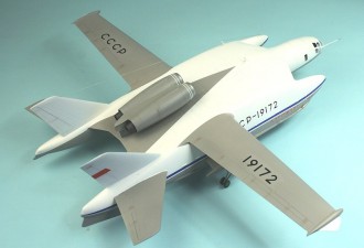 Scale model  VVA-14 experimental amphibious aircraft 