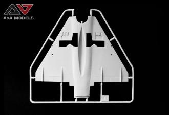 Scale model  Mirage IVA Strategic bomber