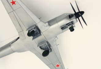 Scale model  Tu-91 "Boot" Naval attack aircraft (upgraded re-release)
