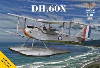 Scale model  DH-60X (in Royal New Zealand A.F. service)