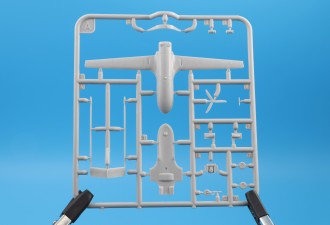 Scale model  An-196 "Liutyi" deep-strike UAV (1/72)