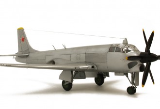 Scale model  Tu-91 "Boot" Naval attack aircraft (upgraded re-release)