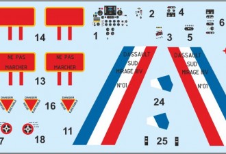 Scale model  Mirage III V-01 French VTOL