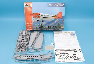 Scale model   BT-67 (DC-3) turboprop utility aircraft 