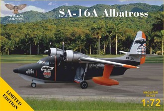 Scale model  SA-16A "Albatross" (Global Wildlife livery)
