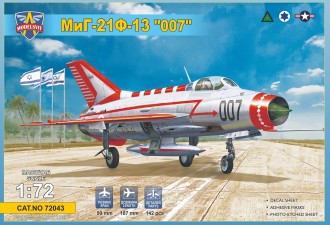 Scale model  MiG-21 F-13 "007"