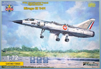 Scale model  Mirage III V-01 French VTOL