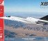 Scale model XB-1 "Baby Boom" supersonic demonstrator